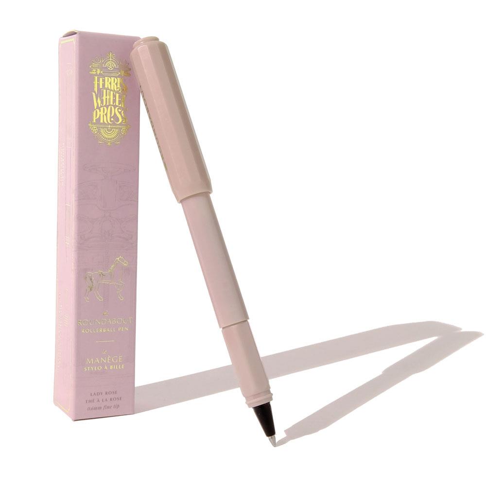 Ferris Wheel Press The Roundabout Rollerball Pen Fine - Lady Rose
